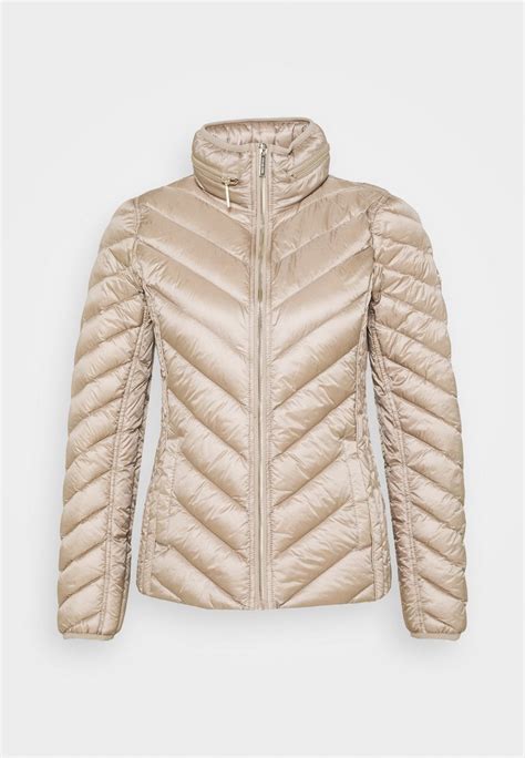 michael kors champagne puffer jacket|packable down jacket Michael Kors.